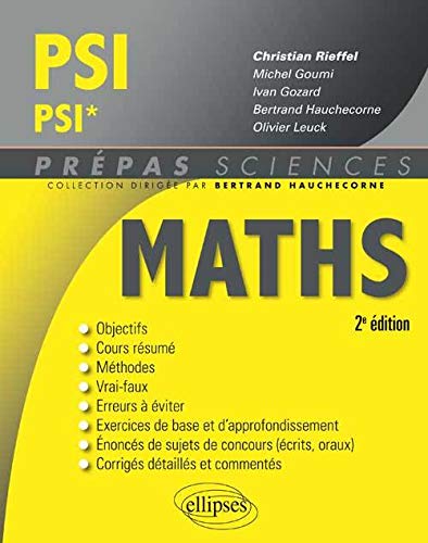 Télécharger Mathématiques PSI-PSI* PDF