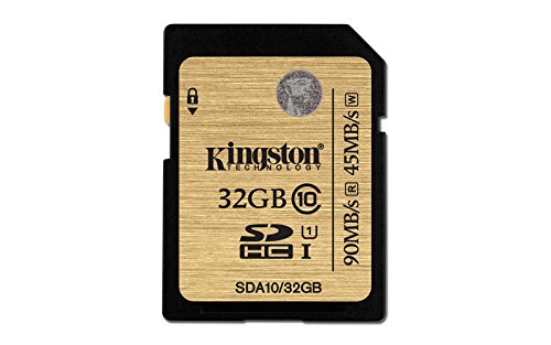 Kingston SDA10/32GB UHS-I SDHC/SDXC SD-Karte Klasse 10 Speicherkarte