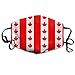 Produktbild Fashion Outdoor Mouth Mask with Design, Reusable Half Face Mask Anti-dust Mask, Canada Maple Leaf Anti Dust Mouth Masks Anti Pollution Cover Mask Suitable for Men Women