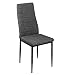 Produktbild ESTEXO Hochlehner Esszimmer Stuhl Modell Arik Dunkelgrau 4er Set
