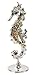 Crystocraft Keepsake Gift Ornament - Crystocraft Silver Sea Horse with Swarovski Crystal Elements