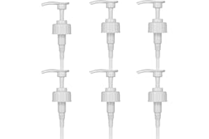 BLITZ CLEAN 5 Litre Pump Dispenser Pelican Dispenser Pump for 5 Litre Container - 4ml Dose Ideal for Shampoo, Alcohol, Oils etc 38mm Ideal for Hand Sanitiser, Soap, Shampoo. (6 Pumps + Dip Tubes)