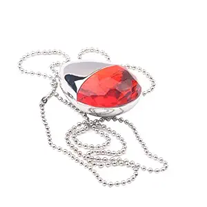 NYLSA 4GB Jewelry Crystal USB2.0 Flash Drive Memory U Disk for PC Laptop Necklace