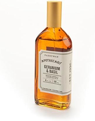 Paddywax Apothecary Room Spray Geranium &amp; Basil 110ml