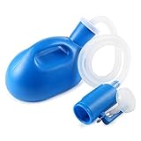 BESTOOL Men's 2000ML Portable Potty Pee Bottle for Hospital Camping Car Travel Toilet Urinal (Blue)