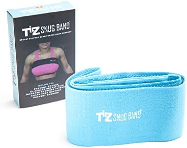 TILZ GEAR SNUGBAND Incredible/Adjustable breast support band to protect active women from boob bounce breast pain and breast sagging