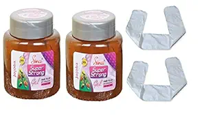 Simco Jojoba Beard Hair Fixer Super Strong Gel Pack of 2 (250Gm. Each)