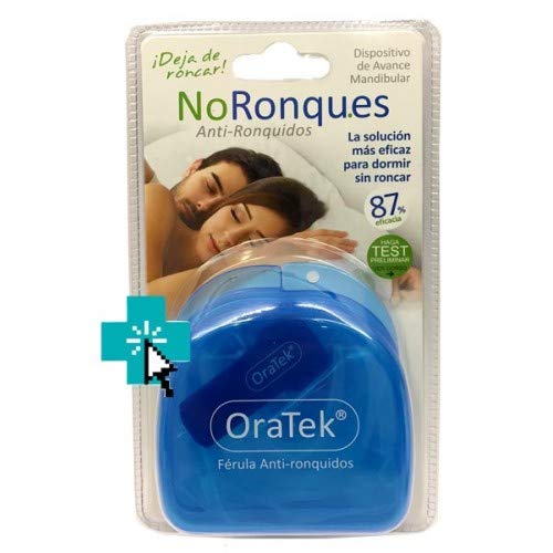 FERULA DENTAL ANTI-RONQUIDOS ANTI-BRUXISMO DISPOSITIVO DE AVANCE MANDIBULAR ORATEK