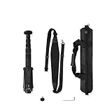 Diseño telescópico y desmontable: el monopod telescópico Zhiyun está fabricado con aleación de aluminio ABS de alta calidad. Con diseño telescópico, el Monopod es extensible en toda su longitud con gran flexibilidad.