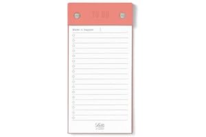 LETTS OF LONDON Letts Conscious To Do Notepad - clay