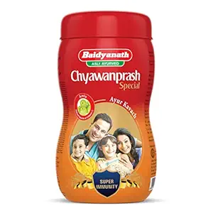 Baidyanath Chyawanprash Special Natural Immunity Booster for Adults & Kids, 1kg - Enriched with 47 Vital Ayurvedic Ingredients