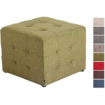 CLP Sitzhocker Melbourne Mit Hochwertiger Polsterung Und Stoffbezug I