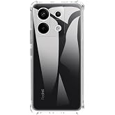 Ehr. Xiaomi Redmi Note 13 Pro 5G Uyumlu Darbe &Ouml;nleyici Sararmaya Dayanıklı Airbag Korumalı Ultra Slim TPU Şeffaf Silikon Kılı