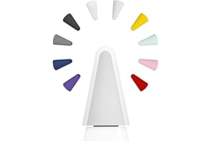 AWINNER Nibs Cover Compatible for Apple Pencil Tips Cover Protector Silicone Tips Case for Drawing Noiseless for IPencil 1&2 (colour-10pcs)