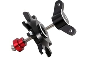 MDYBF Outil de DéMontage de Pneu en MéTal pour 1/8 1/10 RC Crawler Car Axial SCX10 90046 TRX4 Capra 1.9 Roue de 2,2 Pouces, Noir