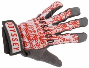 Preisvergleich Produktbild BMX Handschuhe unisex grau / rot Größe 9