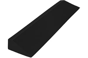 Stor Yoga Eva Kil - Knäböj Kil | Skum Kil Lutningsbräda 50 x 15 x 5 cm | Multifunktionell tippbräda för nedre benmotstånd, stabilitet, kil inkl