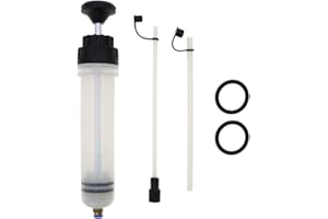 COEAYO Oil Suction Syringe - 200C Oil Change Syringe Brake Fluid Extractor Pump, Automotive Oil Syringe with Hose, Brake Fluid Pump