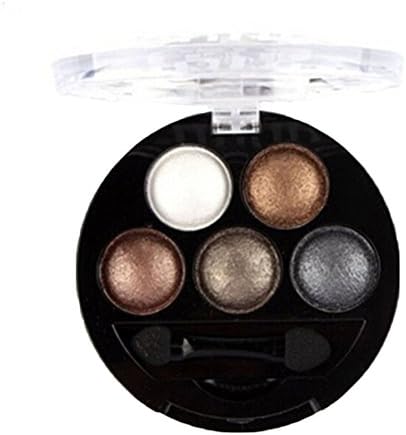 5 Colors Glitter Pearly Lustre Eyeshadow Palette Shiny Eye shadow Set Cosmetic Makeup Palette Skin