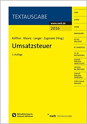 Download Umsatzsteuer Textausgabe Pdf Denholmwalter