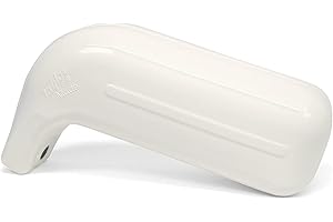 TAYLORMADE Taylor Made Square Low Freeboard Fender for Boats, 5" x 14", Football Needle Easy Inflation Valve Marine-Grade Vinyl, American Made, Protection for Gunwales, Rub Rails - 2020108232