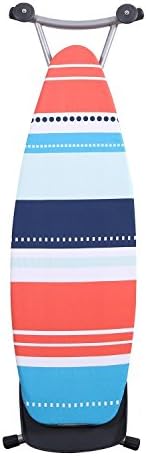 Time2Shop Adjustable Ironing Board Cover Scorch Resistant Coating - Extra Thick Padding (52x144cm, Seashore)