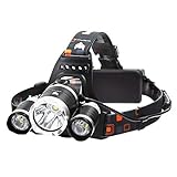 LED Lenser H7R Rechargeable Head Lamp (Black) - Box