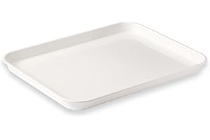 Harfield Large Display Tray 41×30.75cm Butcher's Pastry Trays (White)
