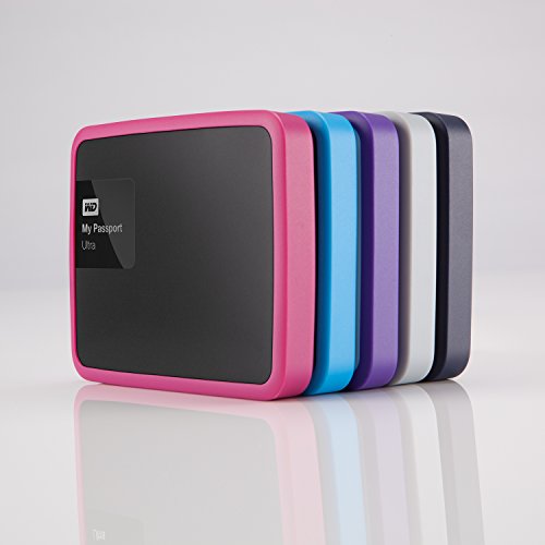 Western Digital Grip Pack Farbenfrohe Halterung und passendes flaches USB 3.0-Kabel für My Passport Ultra 2TB und 3TB -Laufwerke. - 2