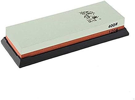 Taidea 120/400 Grit Combination Corundum Whetstone Knife Sharpening Stone / Double-sided