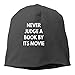 Produktbild LOZWES Never Judge A Book by Its Movie.PNG New Winter Hats Knitted Twist Cap Thick Beanie Hat Black
