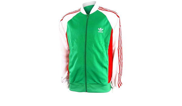 green adidas superstar tracksuit