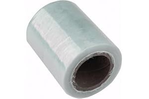 OFFICER PRODUCTS Office Products, pellicola elastica trasparente, 1 rotolo, 110 m – 10 cm/0,3 kg, netto 23 my, rotolo di pellicola estensibile, pellicola avvolgente, pellicola per imballaggio e trasloco