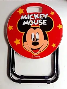 Cloudeal Folding Round Shape Table desk study table for kids and adults COMPACT DESK for girls boys laptop table Folding Adjustable for Reading, Writing and Drawing, Activity Play and Study Print & Design May Very