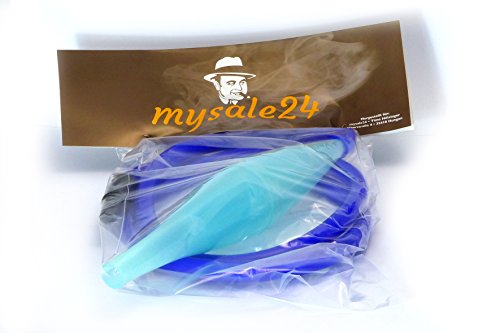 ICE BAZOOKA | Shisha | Wasserpfeifen | Silikonschlauch | mit Kühlpad | Anschlussstück und Schlauch | Blau | Grün - 2