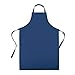 Produktbild Cucina Sana Küchenschürze - Grillschürze für Männer und Frauen, Schürze mit verstellbarem Nackenband und 2 Taschen (blau)