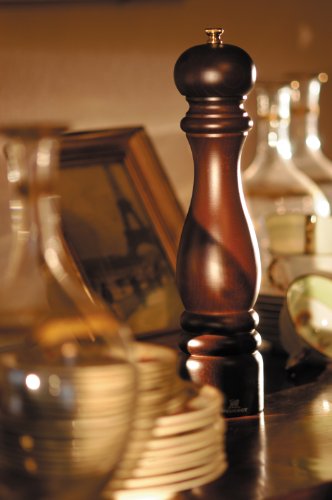 Peugeot 870480/1 Paris Pfeffermühle Holz, 9,5 x 9,5 x 80 cm, schokolade - 2