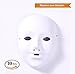 Produktbild ZADAWERK® Volle weiße Maske, unbemalt (10 Stück, Kind)