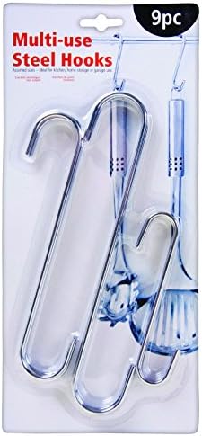 Long Metal Steel S Hook Multi Purpose Home Kitchen Garden.