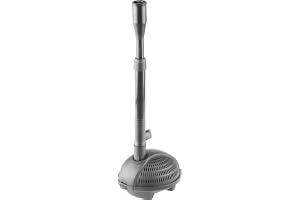 Pontec 56465 Vattenspelpump, 750 l/h | Dammpump för trädgårdsdamm och prydnadsfontäner, producerar fyra olika fontänbilder