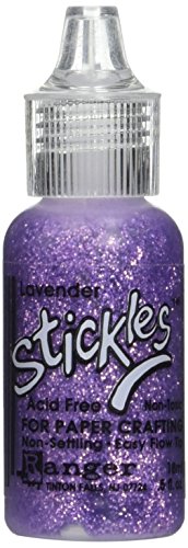 Stickles Glitter Klebstoffen Ranger Industries 1843 Stickles, Lavendel