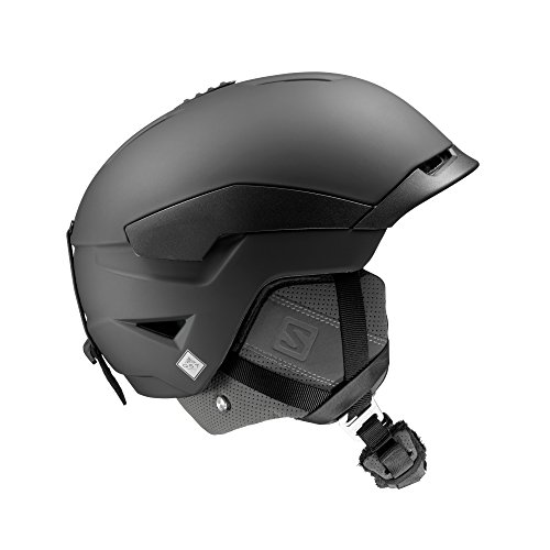 Salomon Herren Quest Ski- und Snowboardhelm, Custom Air, EPS 4D-Innenschaum, Kopfumfang 59-62 cm, schwarz, Gre L, L39035800 Salomon Herren Quest Ski- und Snowboardhelm, Custom Air, EPS 4D-Innenschaum, Kopfumfang 59-62 cm, schwarz, Gre L, L39035800