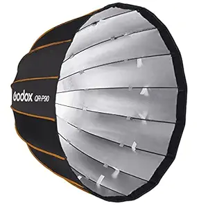 GODOX P90 Parabolic Softbox with Bowens Mount, Black, QR-P90