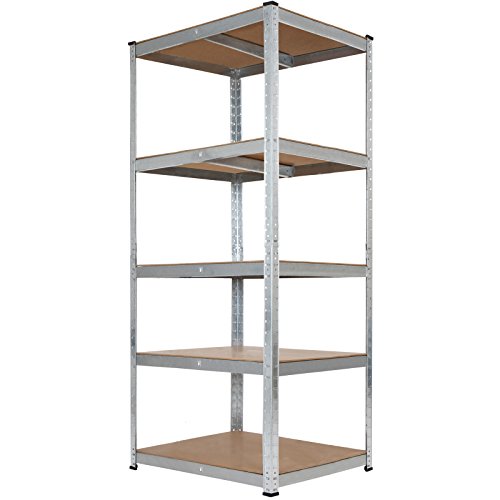 Jago Kellerregal Steckregal praktisches Stecksystem stabile Metallkonstruktion in Verschiedenen Größen (90 x 60 x 180 cm / 875 kg) - 5