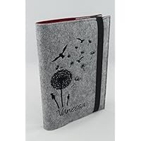 Organizer mit Block und Pusteblume Motiv