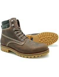 Pielsa 12641 - Bota de montaña de cordones color marrón para hombre