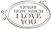 Guess How Much I Love You Nursery Wall Stickers