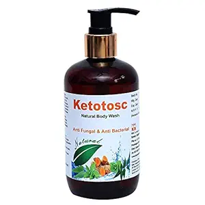Ketotosc Anti Fungal & Antibacterial Body Wash Suitable for all Types of Skins 300 ml