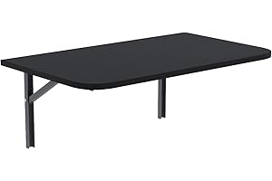 ‎AKKE AKKE Wandklapptisch mit abgerundete Ecken für Küche Zimmer Wohnzimmer Kinderzimmer 100 cm x 60 cm, Wandtisch klappbar, Klappbarer Wandtisch Küchentisch Kindertisch, Klapptisch Klappschreibtisch Küche