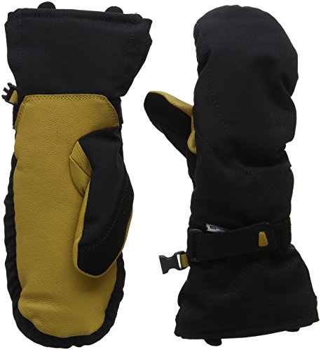 Salomon, Damen wasserdichte Fustlinge, Leder-Innenhand, PROPELLER MITTEN DRY W, Gre: S, Schwarz/Gelb (Black/Natural), L39498300 Salomon, Damen wasserdichte Fustlinge, Leder-Innenhand, PROPELLER MITTEN DRY W, Gre: S, Schwarz/Gelb (Black/Natural), L39498300